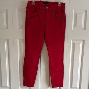 Rock Republic Vibrant Red Denim Pants